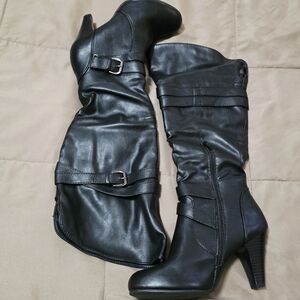 Ball Band Black Knee-High Women's Boots